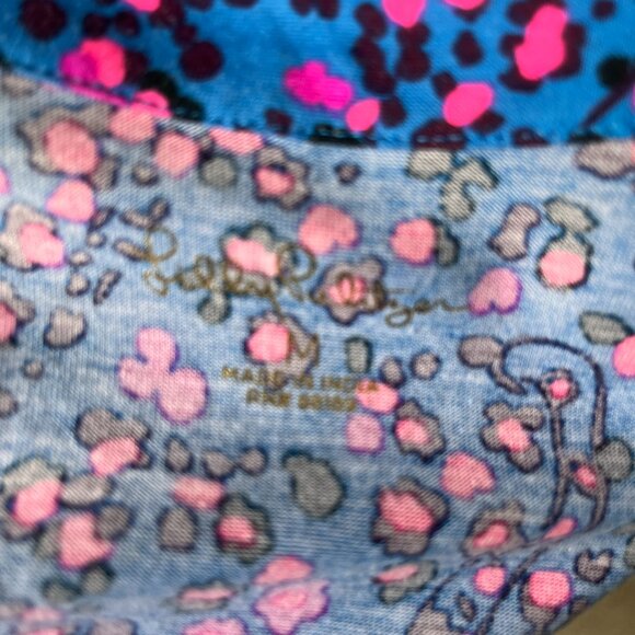 Lilly Pulitzer® Alaina Print Long Sleeve Dress - Picture 8 of 10